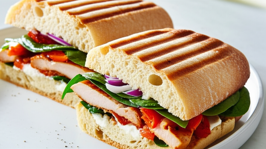 Balsamic Chicken Sandwich Or Panini image