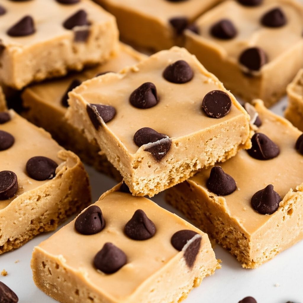 Penzey's No Bake Peanut Butter Bars