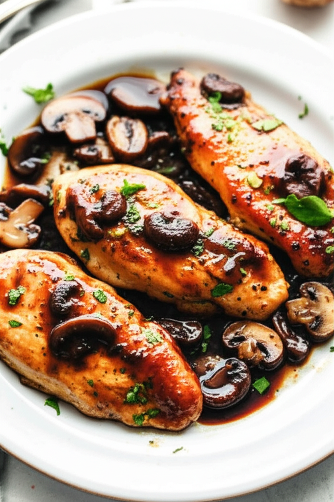 Balsamic Chicken With Mushrooms 8 Weight Watchers Points image