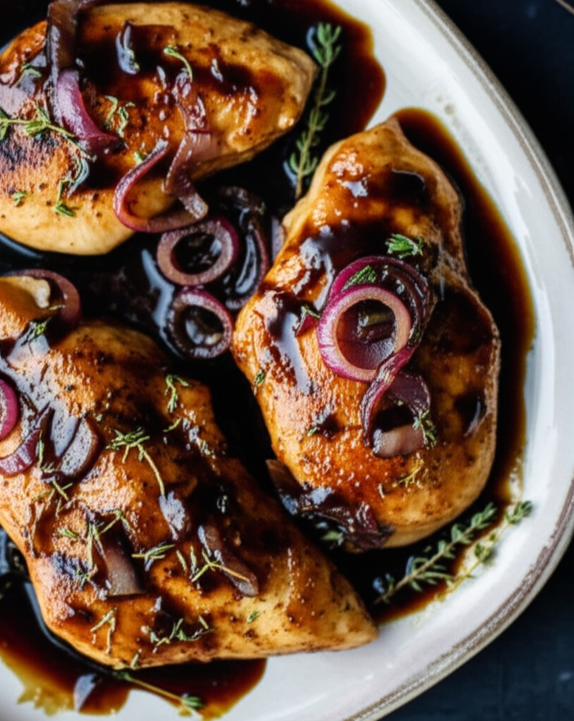 Balsamic Chicken With Thyme image