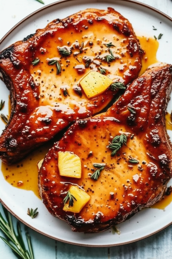 Balsamic Citrus Pork Chops image