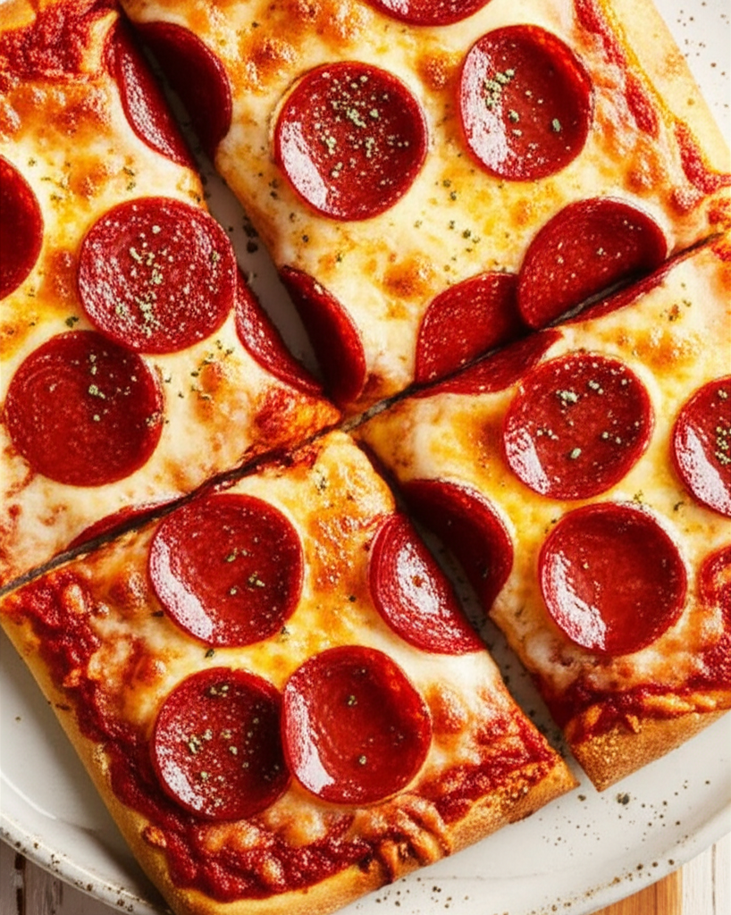 Pepperoni Pan Pizza image