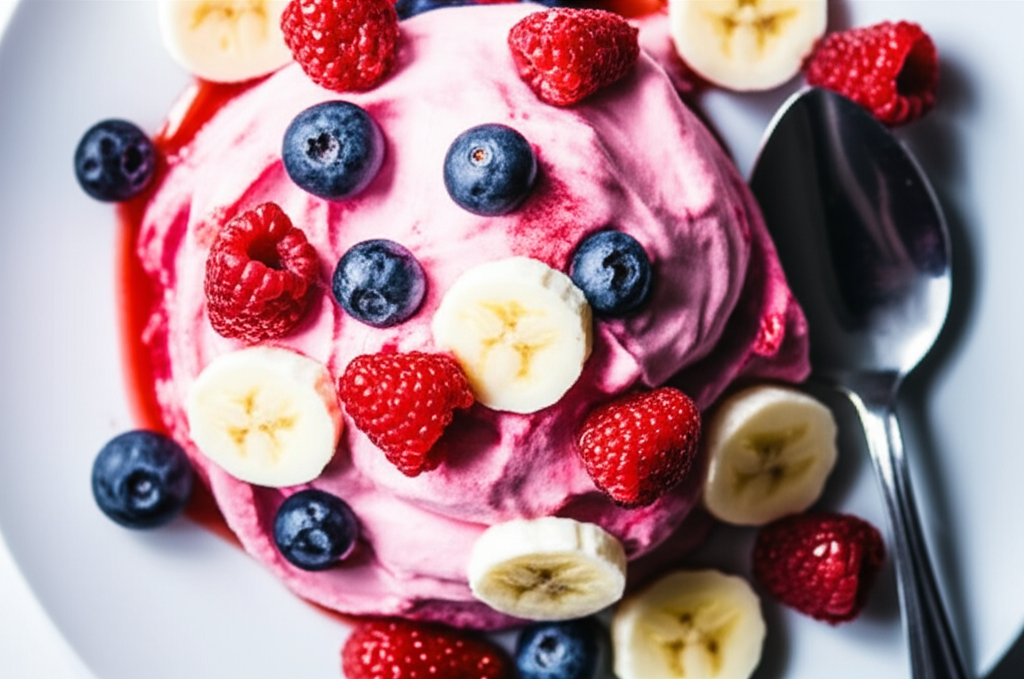 5 Minute Frozen Yogurt With Fruit Variations image