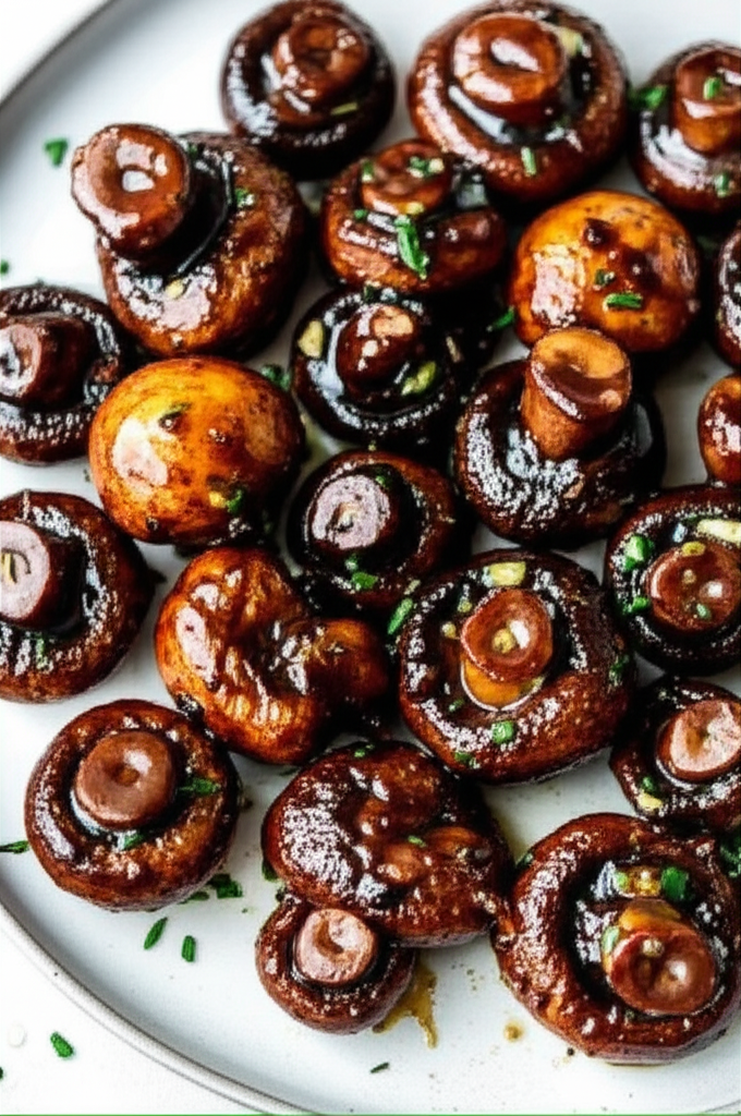 Balsamic Roast Mushrooms image