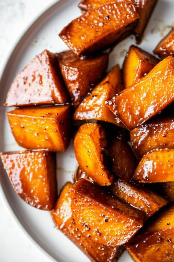 Balsamic Roasted Yams image