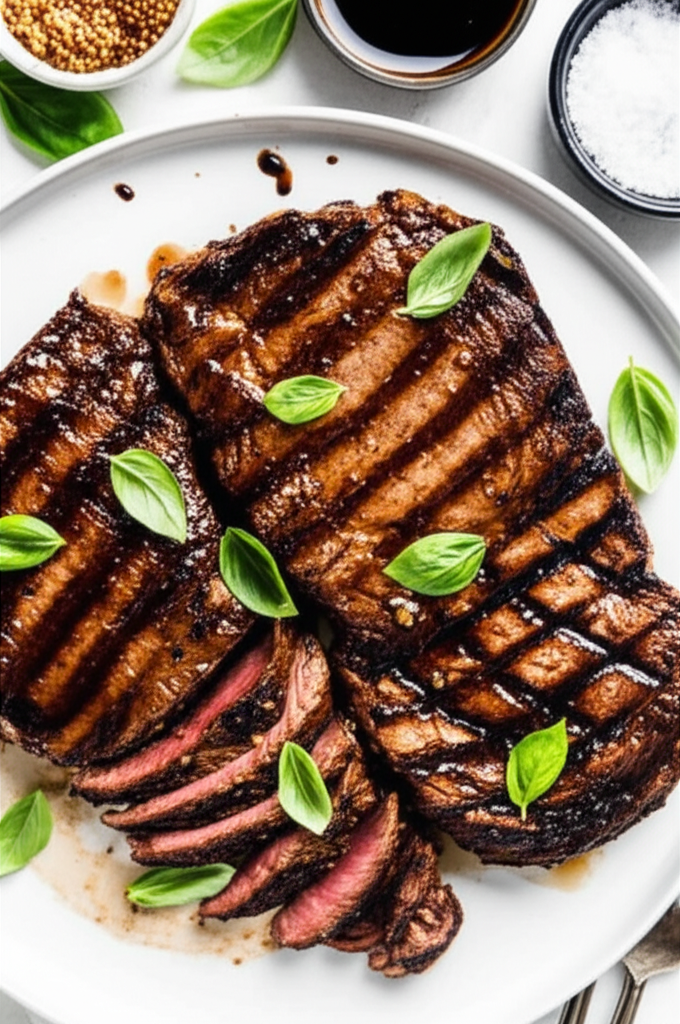 Balsamic Sirloin Steaks image