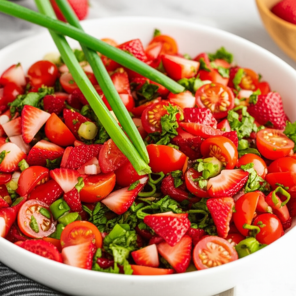 Balsamic Strawberry Salsa image