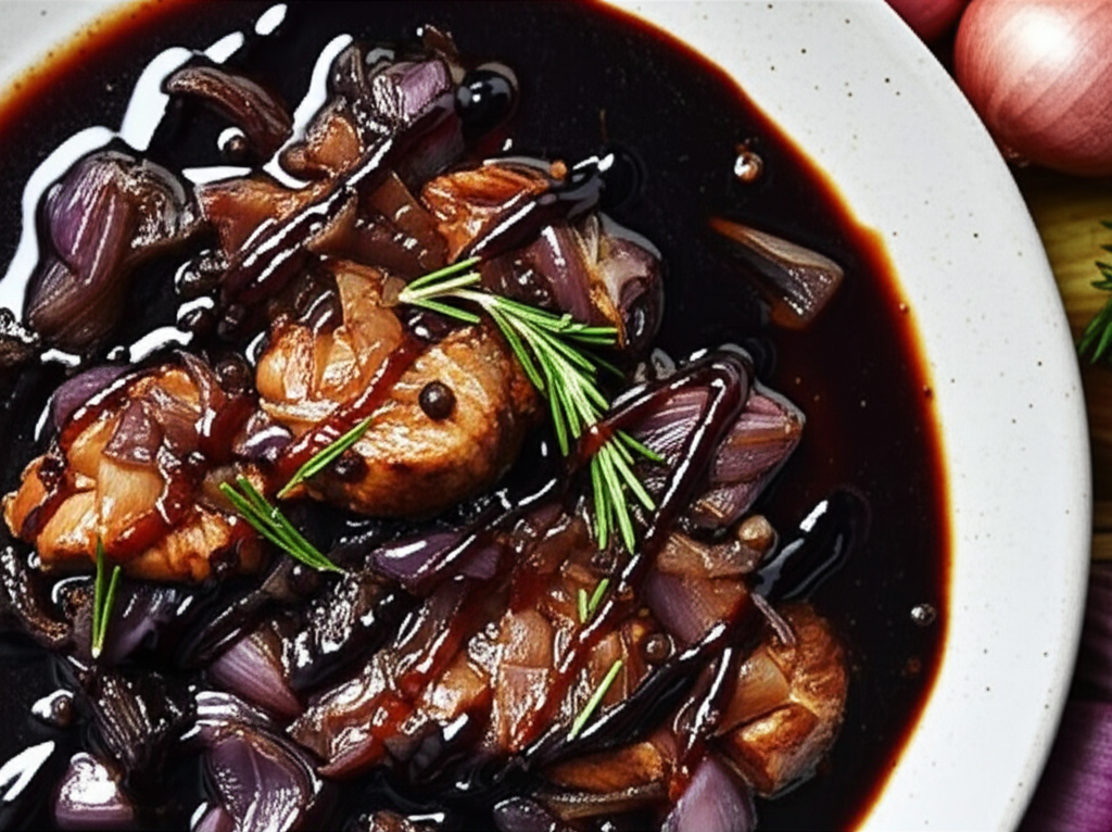 Balsamic Roasted Shallot Sauce image