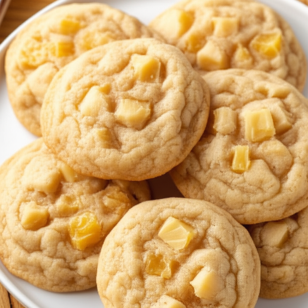Pineapple Drop Cookies image