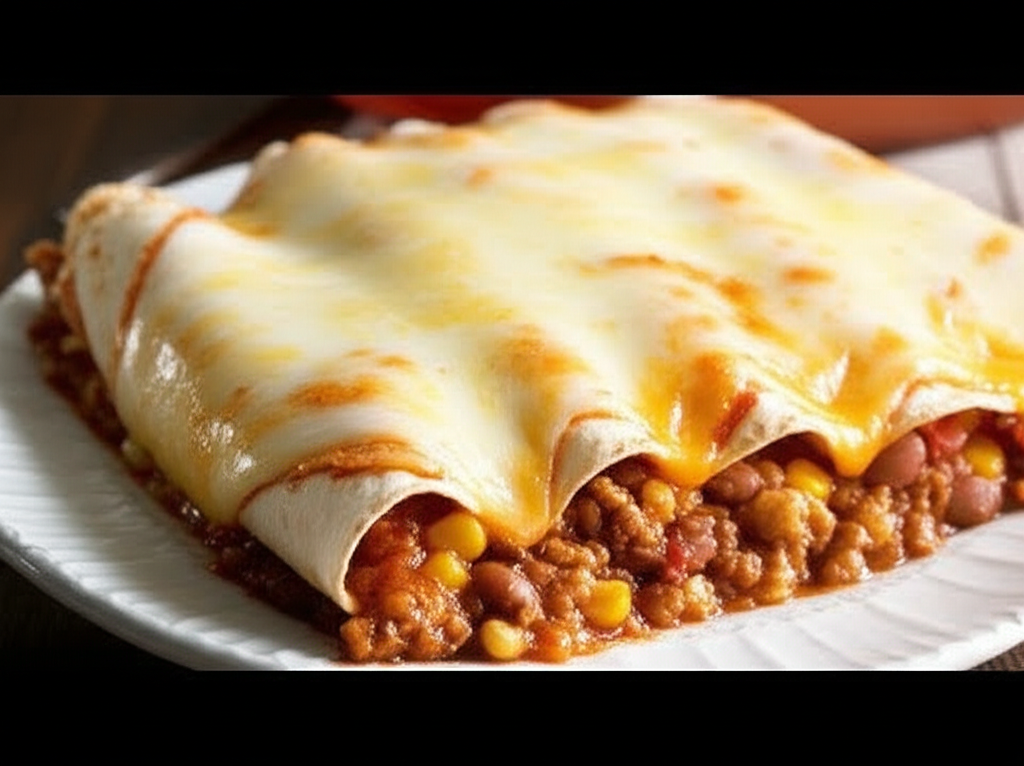 5 Minute Low Fat Tex Mex Enchiladas image