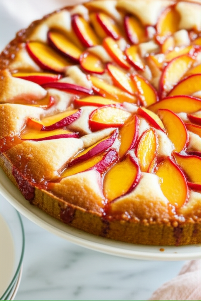 Baltimore Peach Cake image