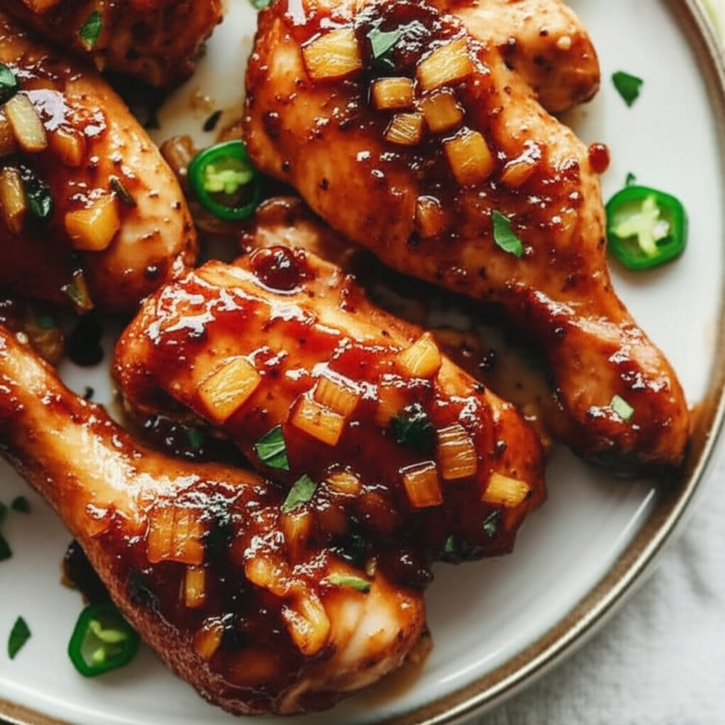 5 Points Plus Pineapple And Honey Glazed Chicken image