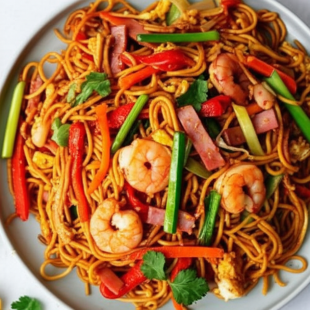Bami Goreng Indonesian Stir Fried Noodles image