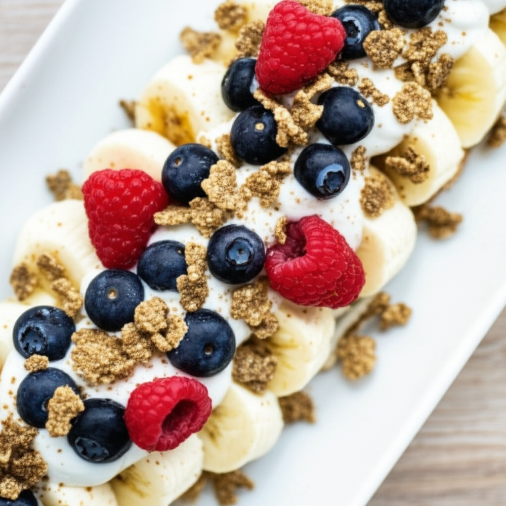 Banana Split Breakfast image