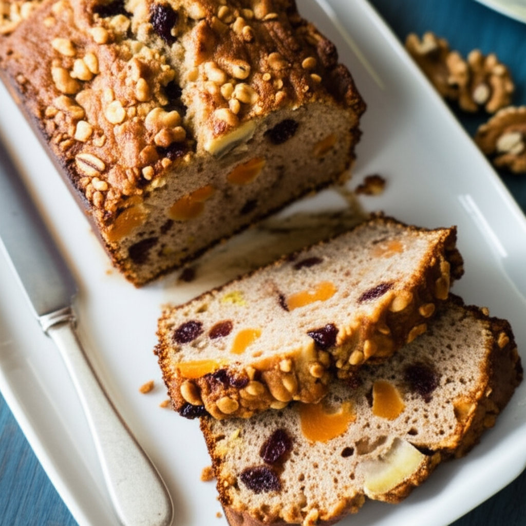 Banana Apricot Loaf image