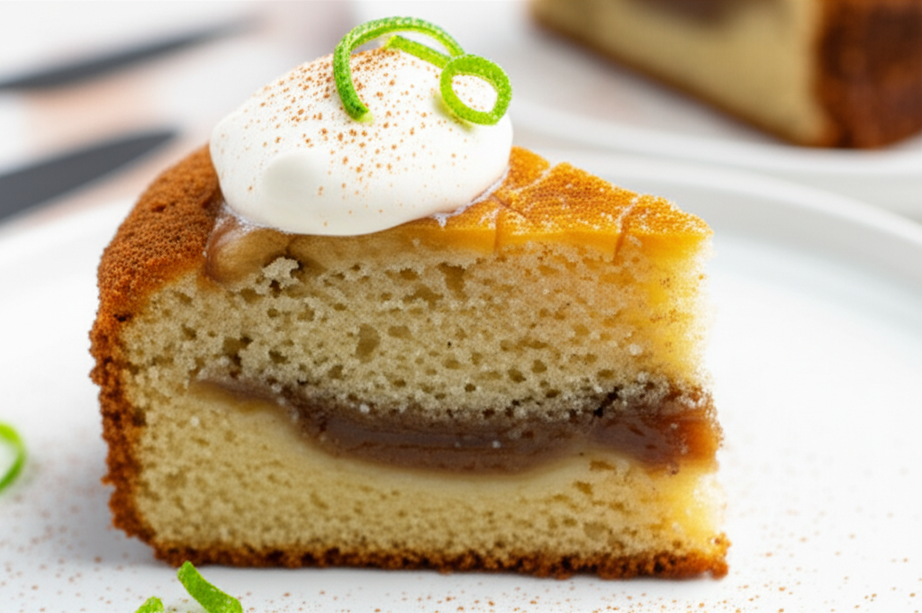 Banana Dark Rum Cake image