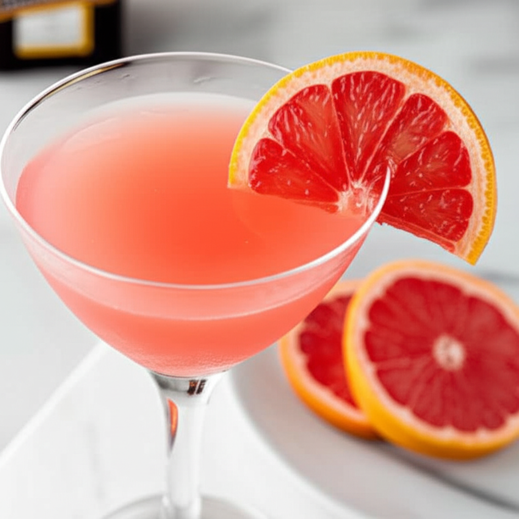 Pink Grapefruit Martini image