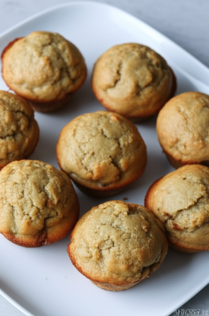 Banana And Cream Of Wheat Muffins Low Fat image