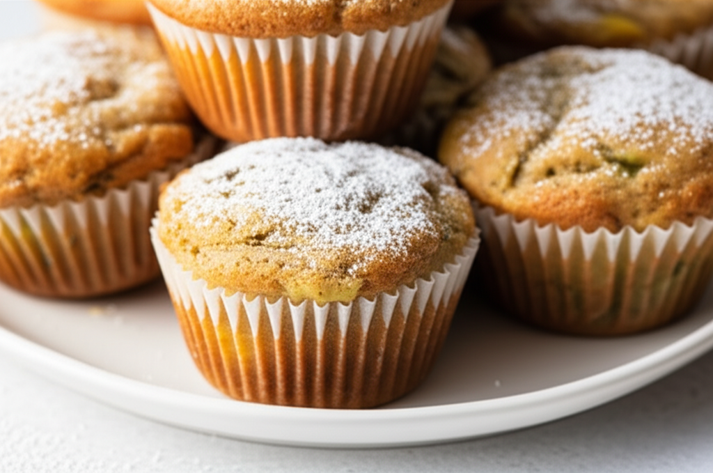Banana And Kiwi Muffins image