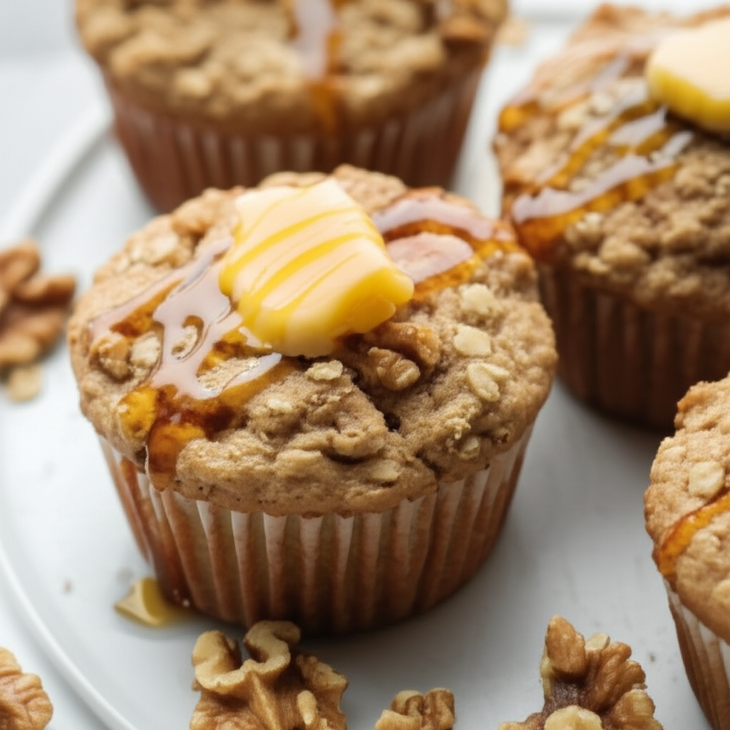 Banana And Maple Muffins image
