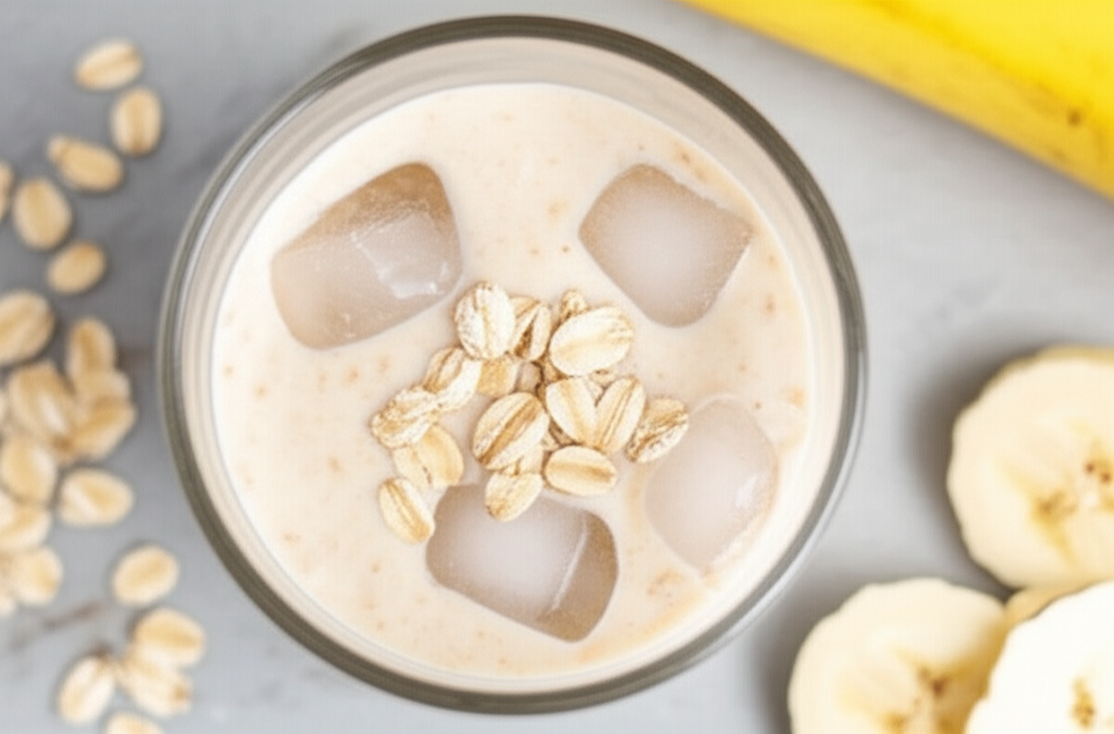Banana And Oat Smoothie image