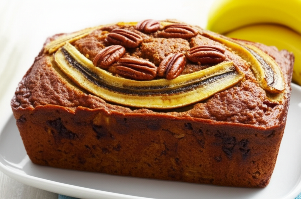 Banana Apple Nut Bread image