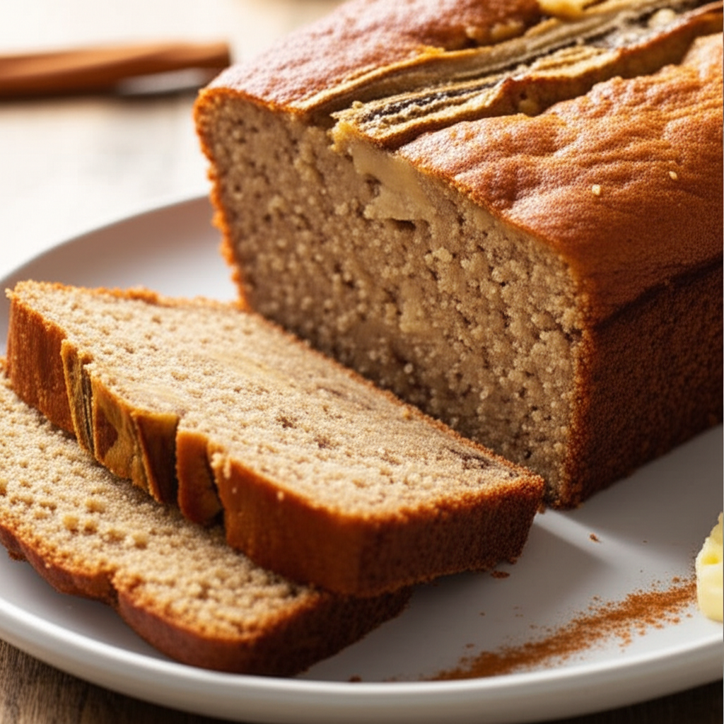 Banana Applesauce Bread image