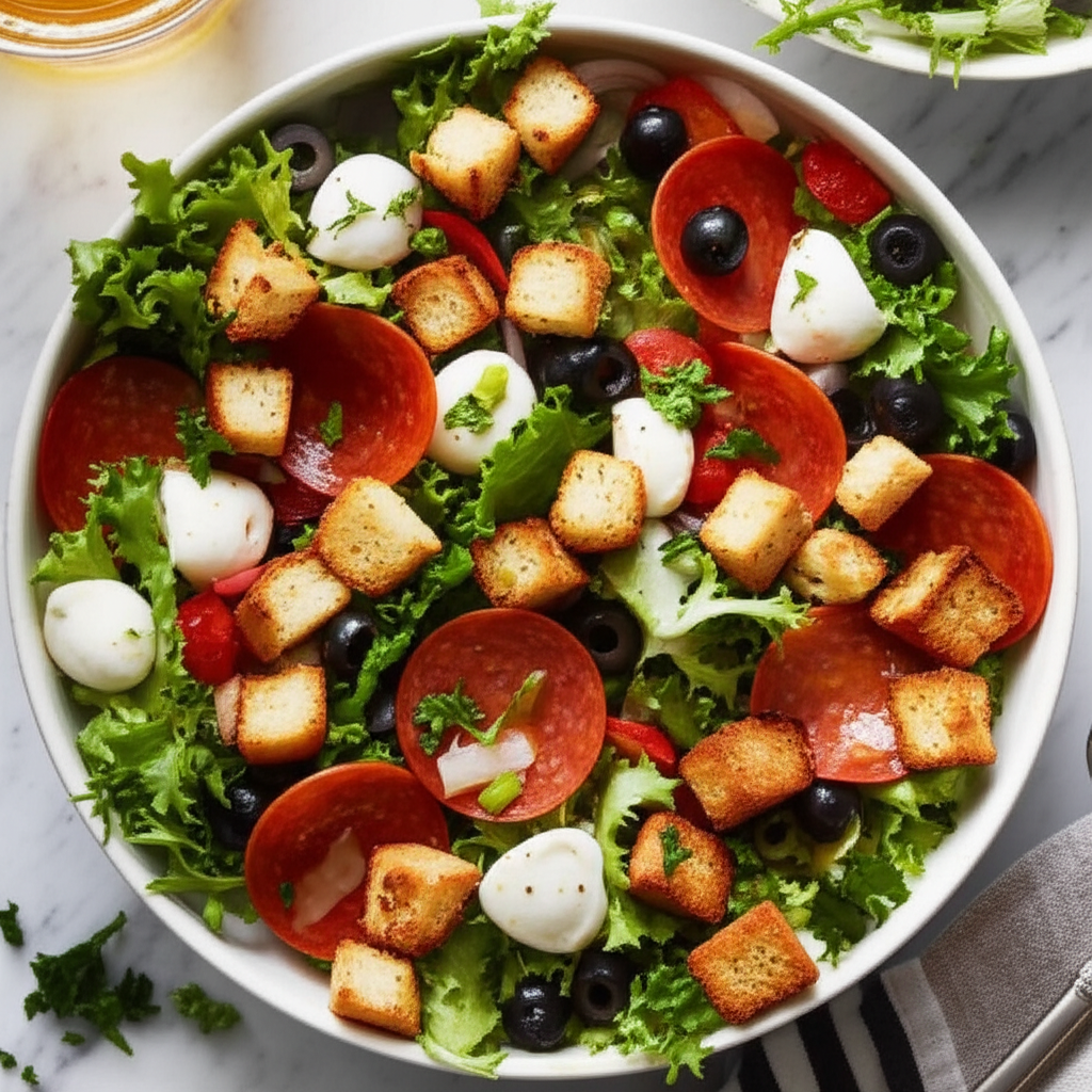 Pizza Style Tossed Salad image