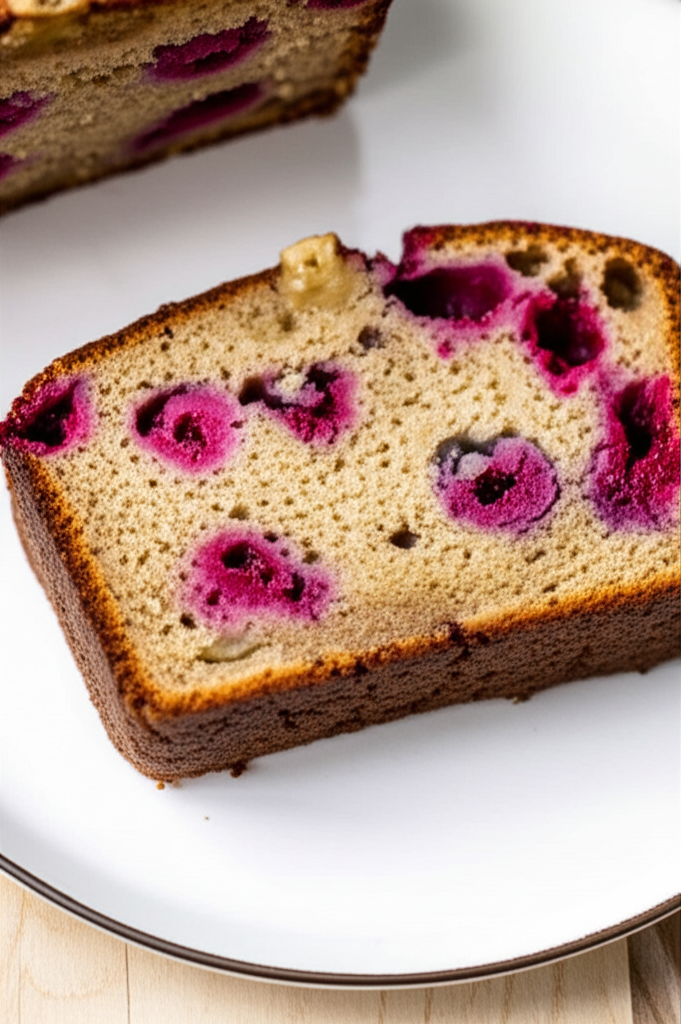 Banana Berry Bread image