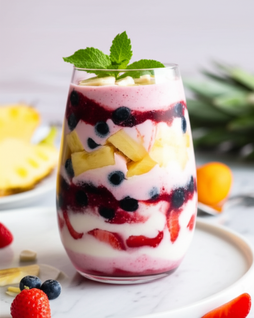 Banana Berry Drink image