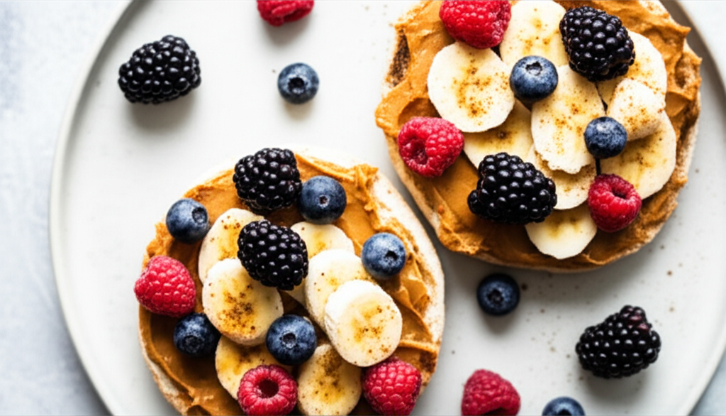 Banana Berry English Muffin image