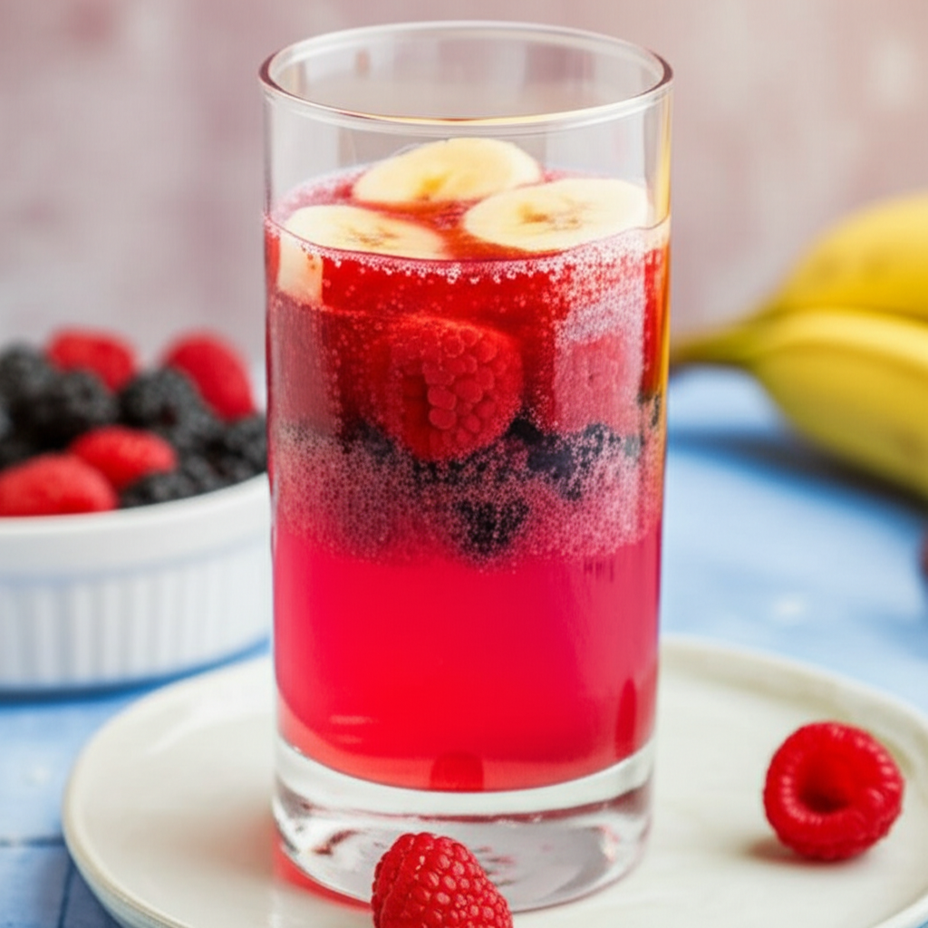 Banana Berry Fizz image