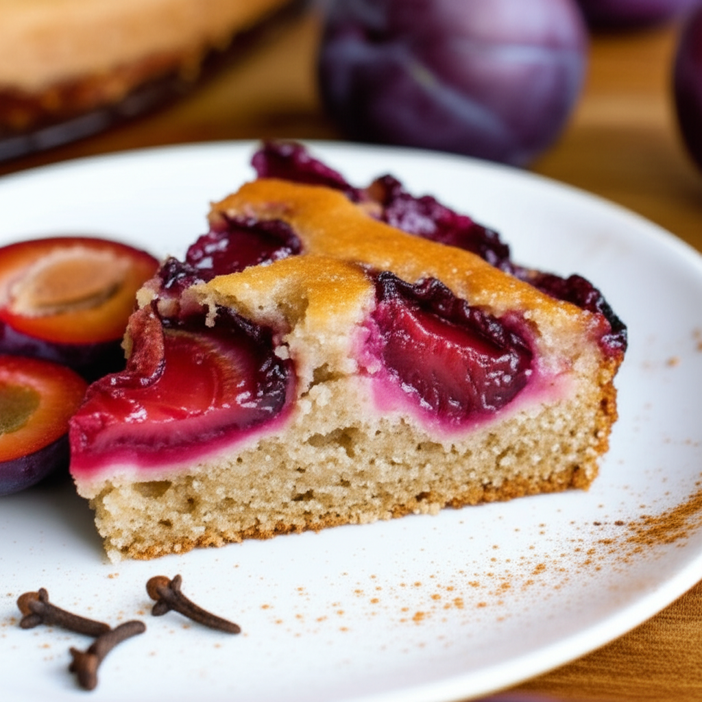 Plum Spice Cake image