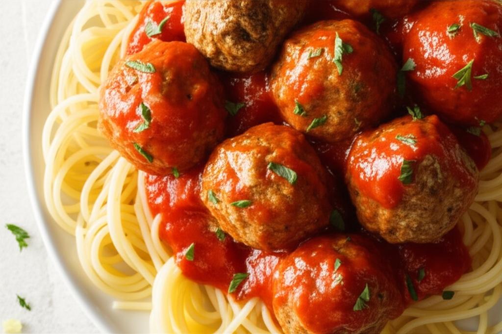 5 Star Spaghetti Meatballs image