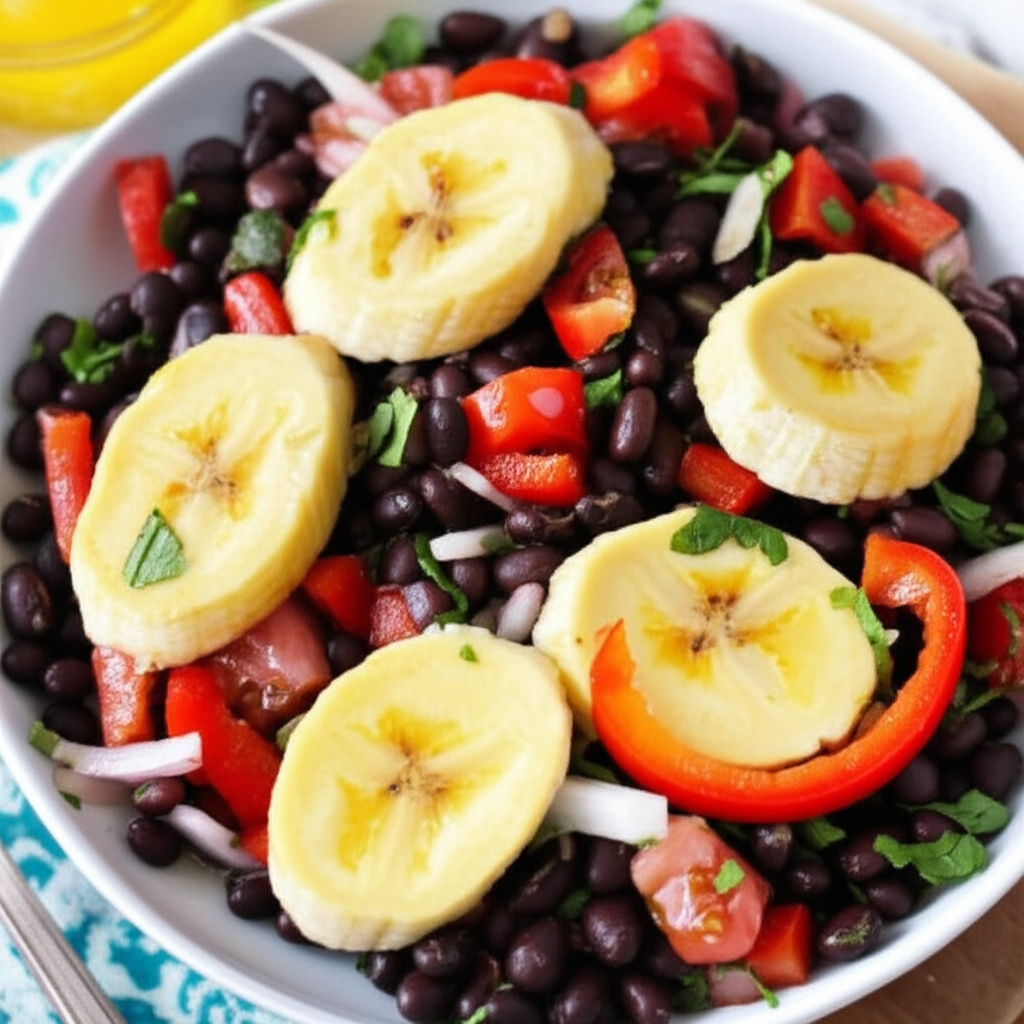 Banana Black Bean Salad image
