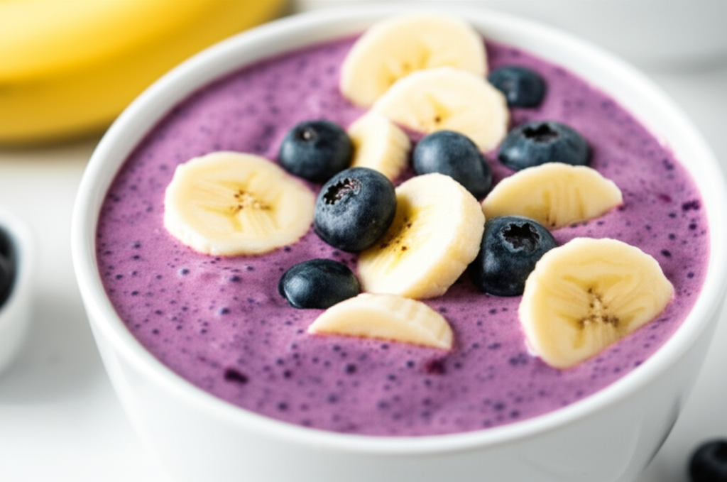 Banana Blueberry Orange Smoothie image