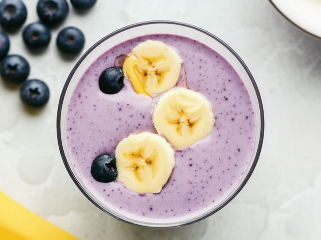 Banana Blueberry Shake image