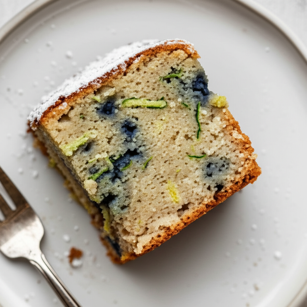 Banana Blueberry Zucchini Cake image