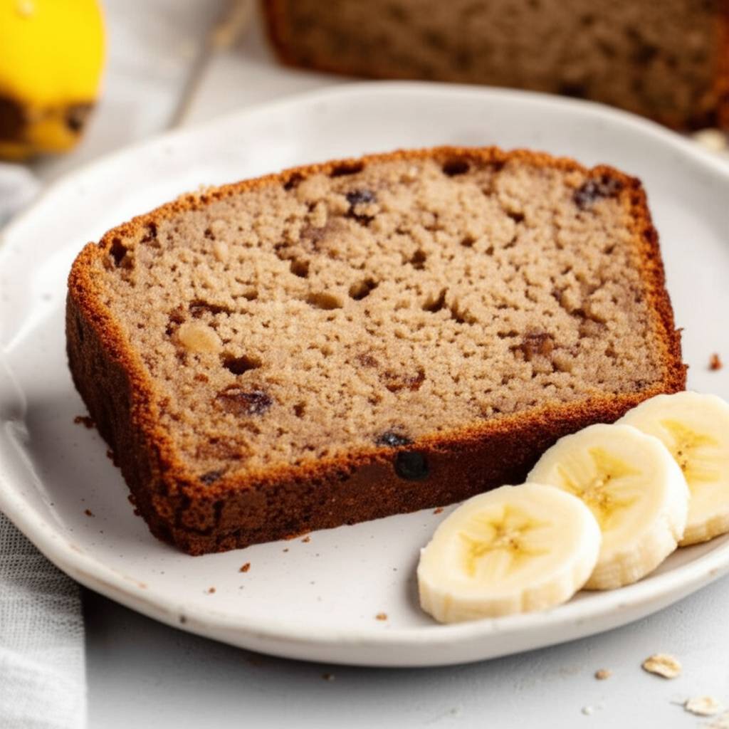 Banana Bread Lightened Up Spelt Vegan image