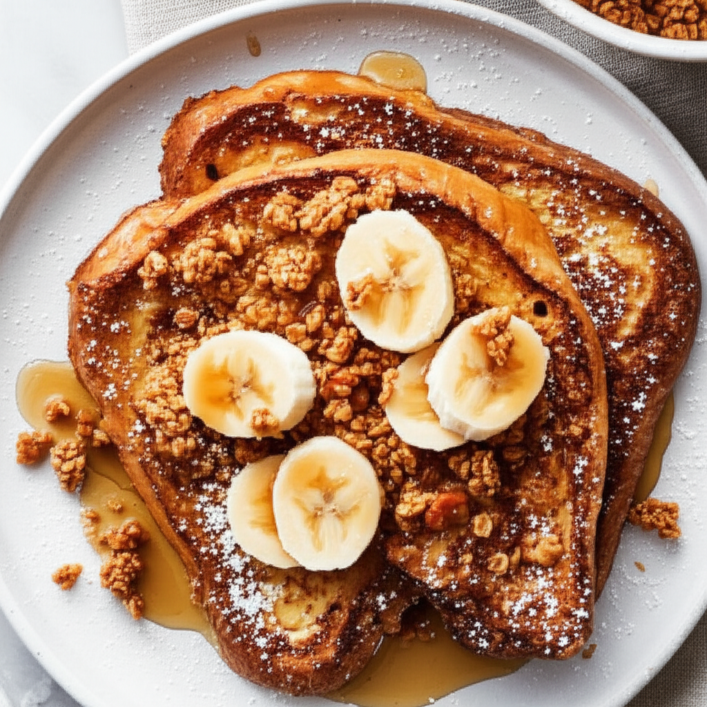 Banana Bread French Toast image