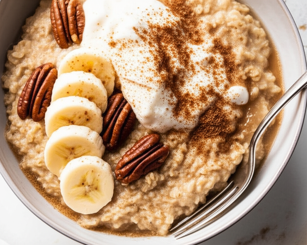 Banana Bread Oatmeal image