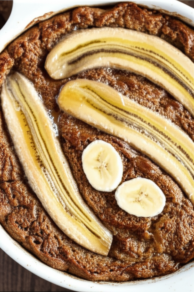 Banana Bread Pudding W Wheat Bread image