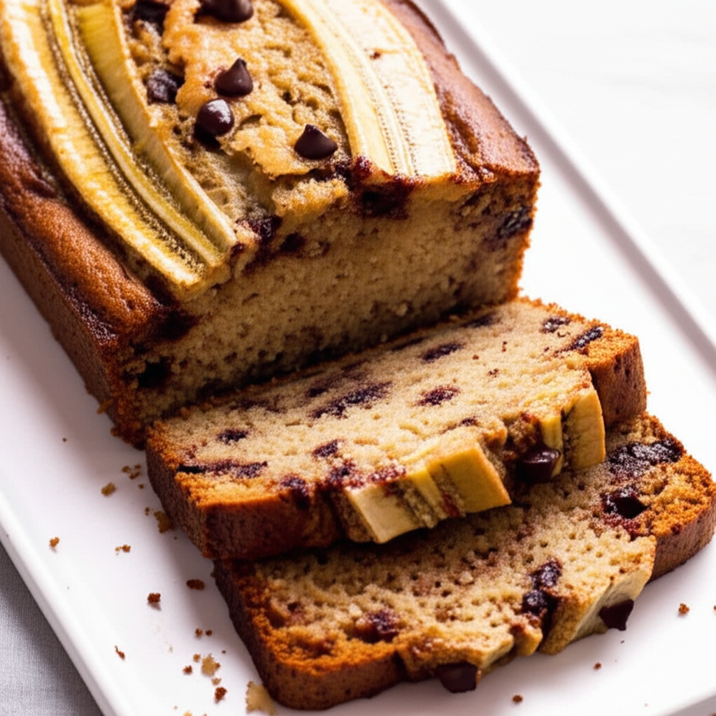 Banana Bread W Chocolate Chips image