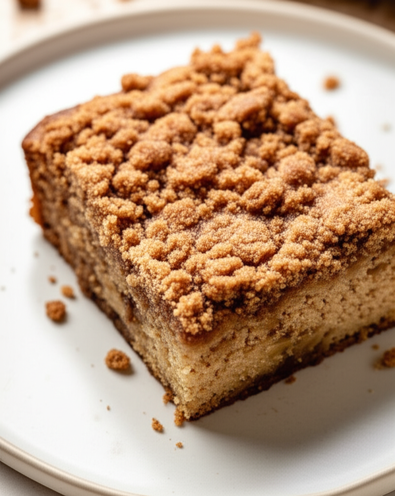 Banana Bread With Cinnamon Crumble Topping image