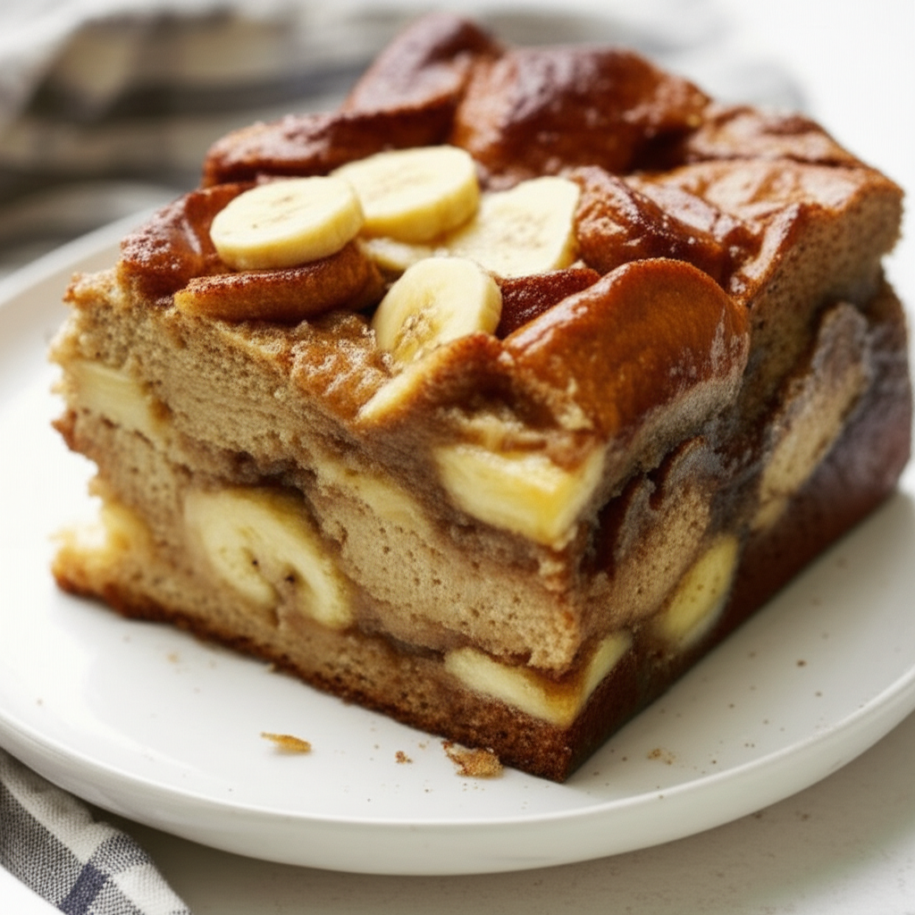 Banana Bread Bread Pudding image
