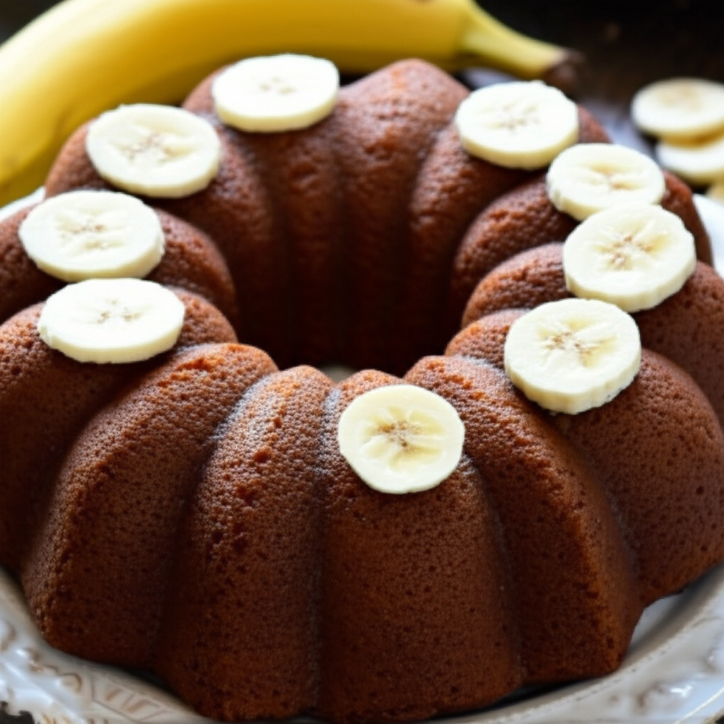 Banana Bundt Cake image