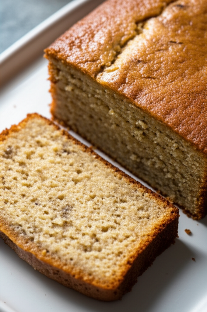 Banana Cake Light Texture And Moist image