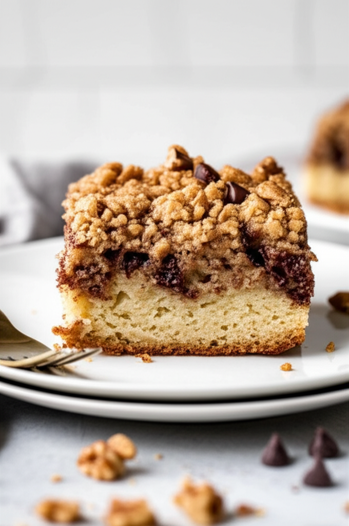 Banana Cake With Chocolate Chip Streusel image