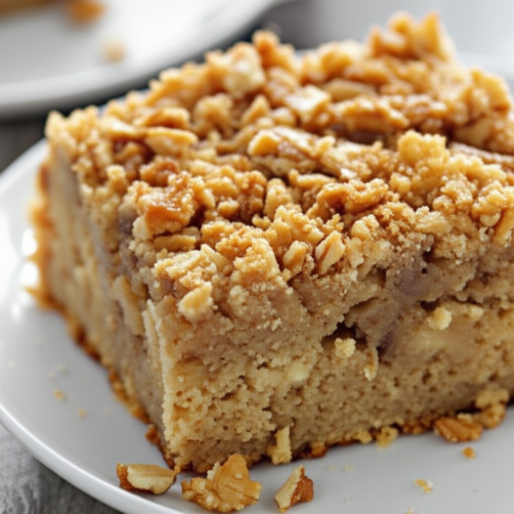 Banana Cake With Crunchy Topping image