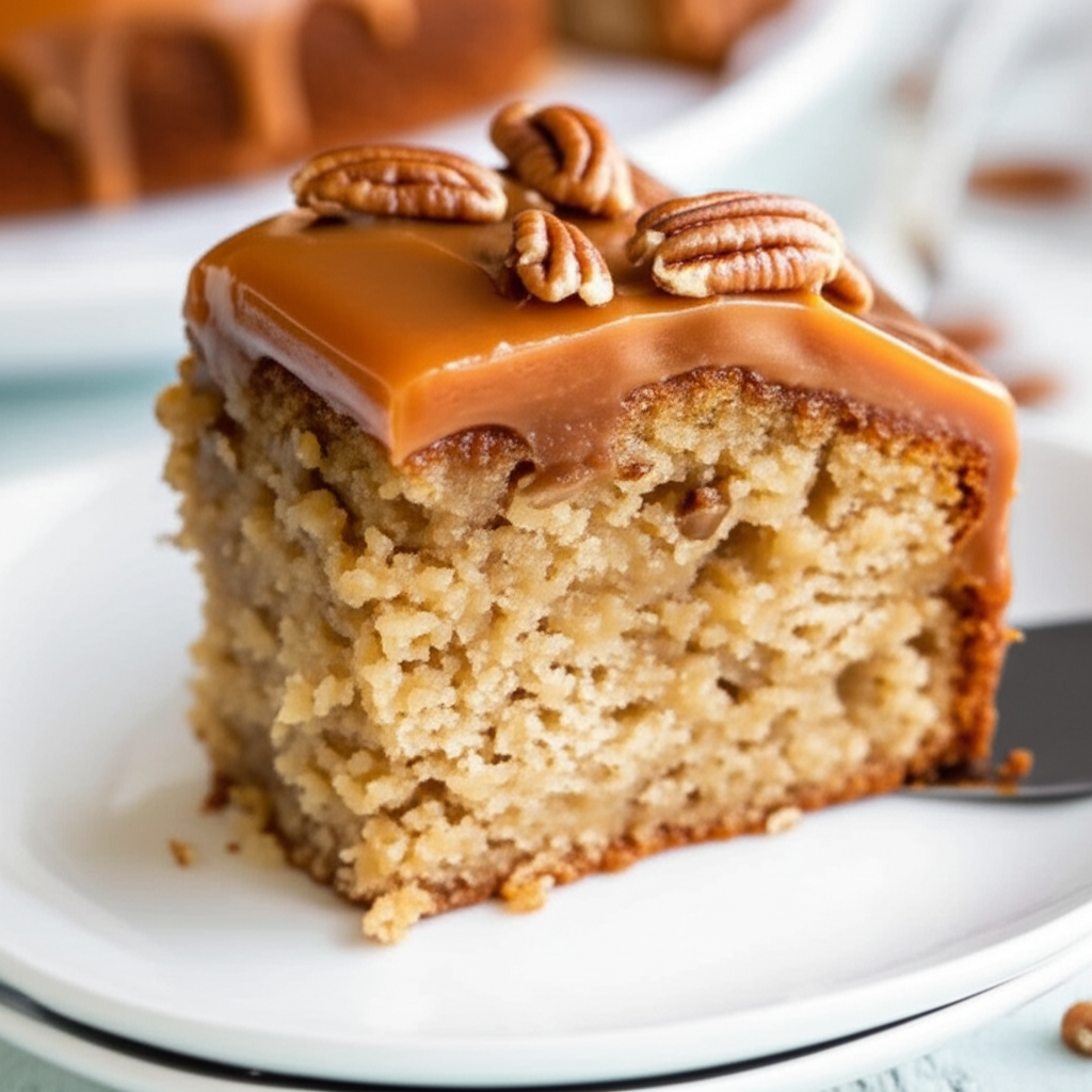 Banana Cake With Most Excellent Caramel Frosting image